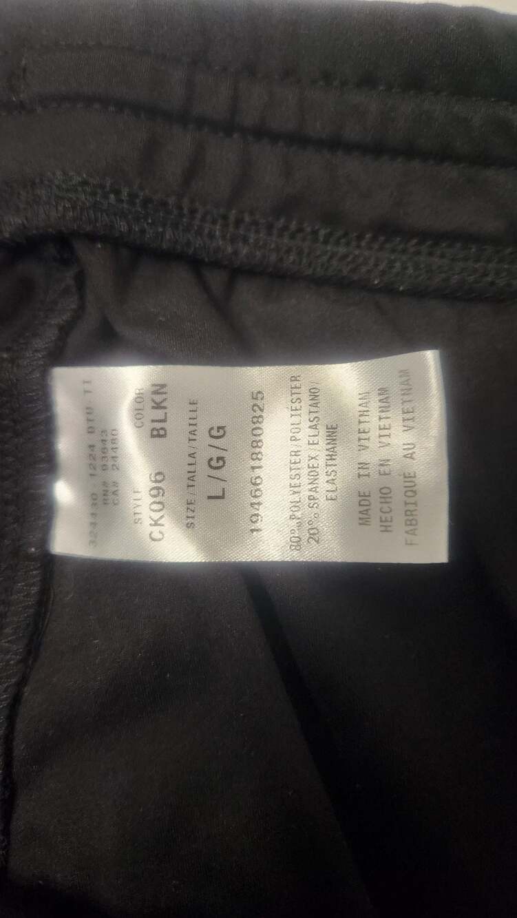 Cherokee Medical Scrubs Cargo Jogger Pants Black Style CK096
